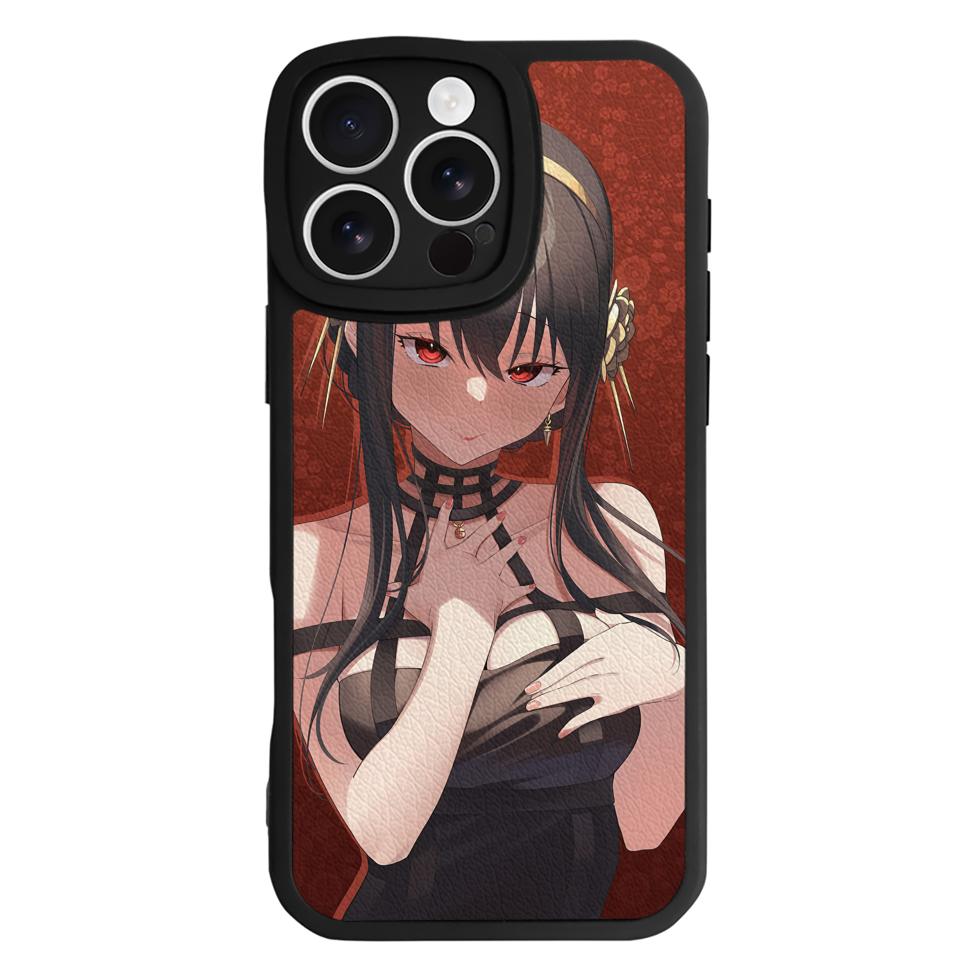 （画像用） SPY×FAMILY间谍家家酒 【iPhone 16シリーズ対応】シリコンスマホケース（レザー調） 材質：シリコン